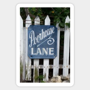 Poorhouse Lane Sticker